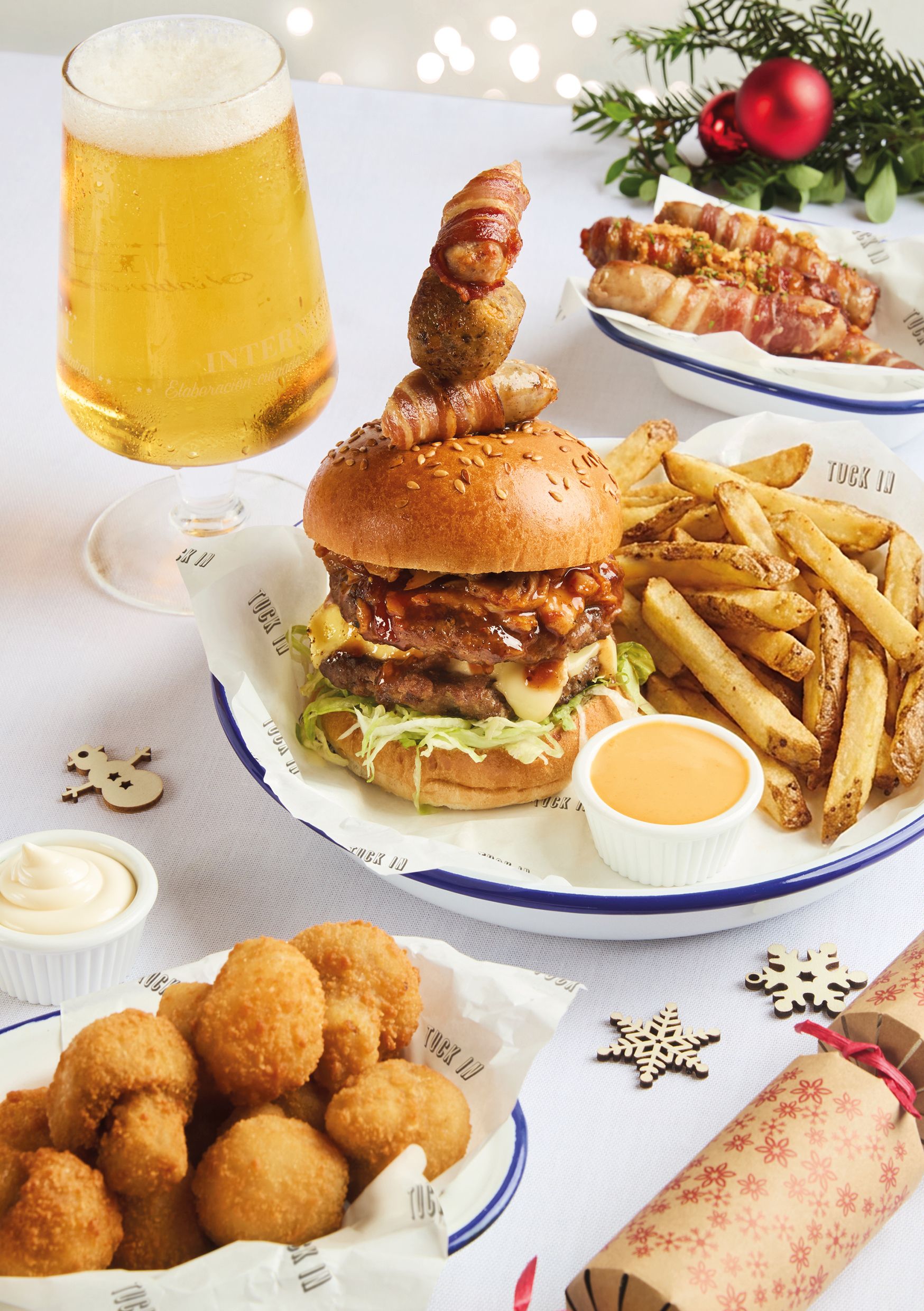 Festive Lunch & Dinner at The Star Inn Dinas Powys Vale of Glamorgan in Dinas Powys